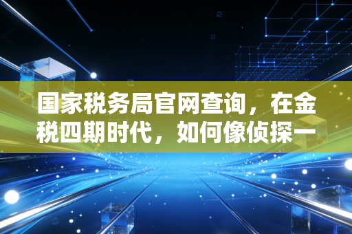 国家税务局官网查询，在金税四期时代，如何像侦探一样守护企业的税务生命线