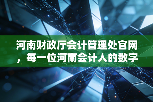 河南财政厅会计管理处官网,每一位河南会计人的数字灯塔与职业突围指南