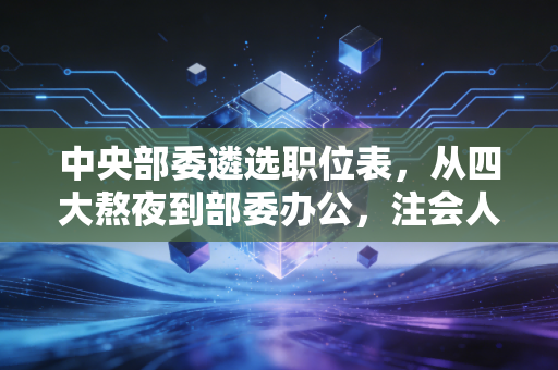 中央部委遴选职位表，从四大熬夜到部委办公，注会人的职业下半场该如何抉择？