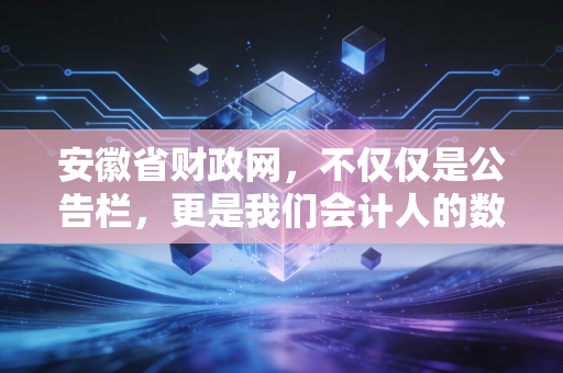 安徽省财政网，不仅仅是公告栏，更是我们会计人的数字灯塔与职业指南