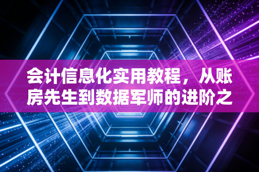 会计信息化实用教程，从账房先生到数据军师的进阶之路