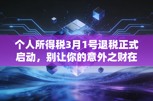 个人所得税3月1号退税正式启动，别让你的意外之财在税务局睡大觉，CPA手把手教你多退几千块！