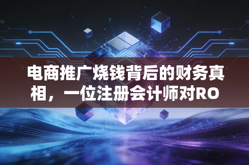 电商推广烧钱背后的财务真相，一位注册会计师对ROI与合规风险的深度剖析
