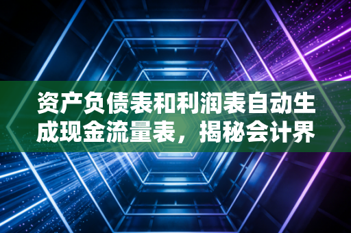 资产负债表和利润表自动生成现金流量表，揭秘会计界的无中生有魔法与实战陷阱