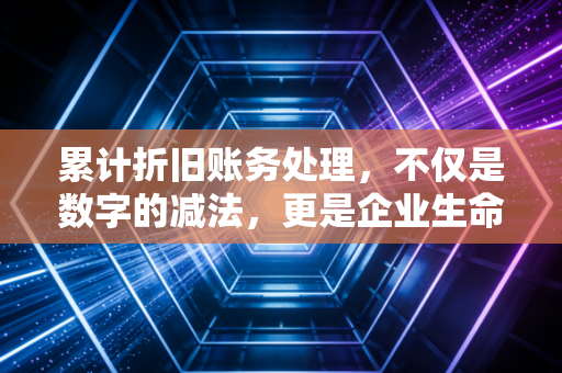 累计折旧账务处理，不仅是数字的减法，更是企业生命的刻度