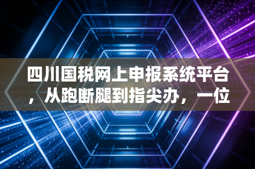 四川国税网上申报系统平台,从跑断腿到指尖办,一位老会计的肺腑之言
