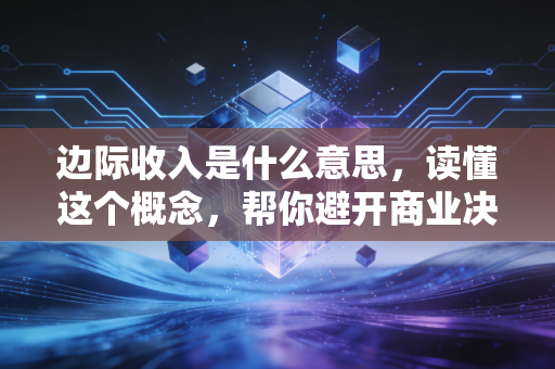 边际收入是什么意思，读懂这个概念，帮你避开商业决策中90%的深坑