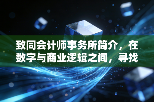 致同会计师事务所简介,在数字与商业逻辑之间,寻找专业服务的最优解