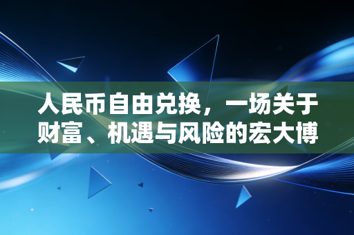 人民币自由兑换，一场关于财富、机遇与风险的宏大博弈