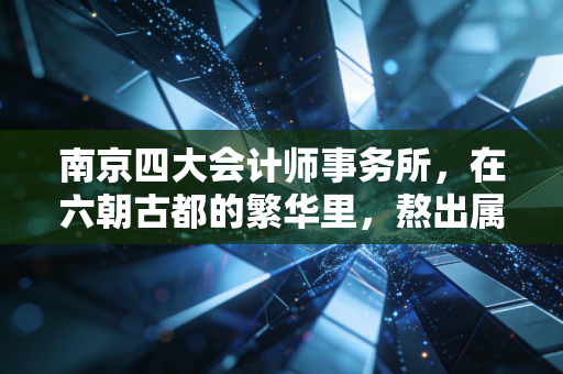 南京四大会计师事务所，在六朝古都的繁华里，熬出属于审计人的青春底色