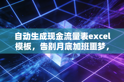 自动生成现金流量表excel模板，告别月底加班噩梦，一位注会老兵的私藏干货与血泪经验