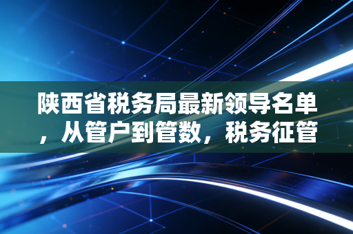 陕西省税务局最新领导名单,从管户到管数,税务征管变革下的机遇与挑战