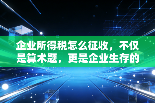 企业所得税怎么征收，不仅是算术题，更是企业生存的体检报告