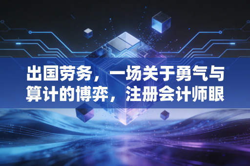 出国劳务，一场关于勇气与算计的博弈，注册会计师眼中的海外淘金路