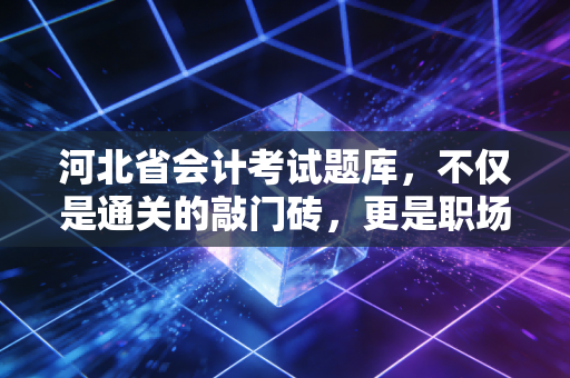 河北省会计考试题库，不仅是通关的敲门砖，更是职场进阶的试金石