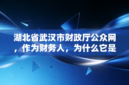 湖北省武汉市财政厅公众网，作为财务人，为什么它是我们每天必看的政策晴雨表？