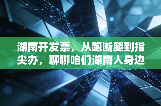 湖南开发票,从跑断腿到指尖办,聊聊咱们湖南人身边的税务数字化变迁