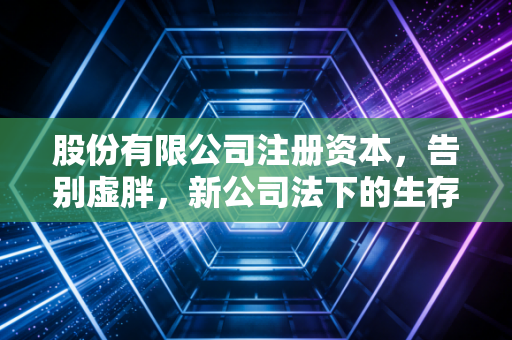 股份有限公司注册资本，告别虚胖，新公司法下的生存法则与实战思考