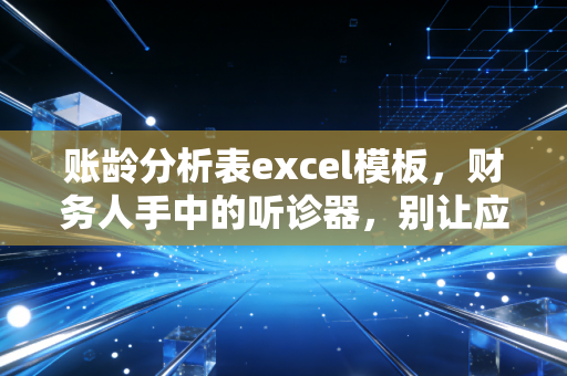 账龄分析表excel模板，财务人手中的听诊器，别让应收账款变成坏账