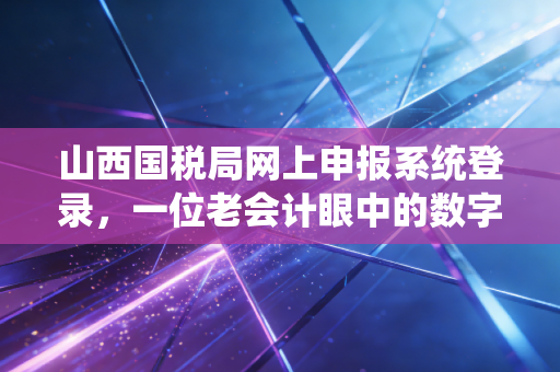 山西国税局网上申报系统登录，一位老会计眼中的数字化征途与避坑指南