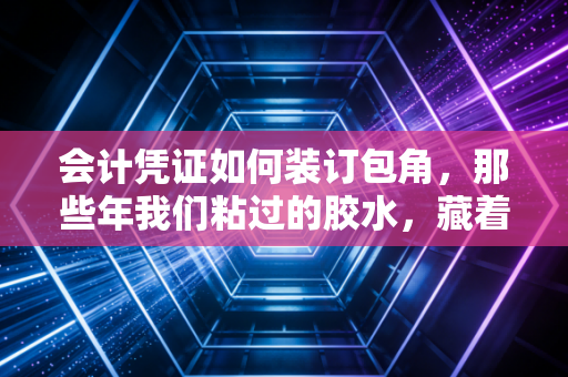 会计凭证如何装订包角,那些年我们粘过的胶水,藏着财务人的职业尊严