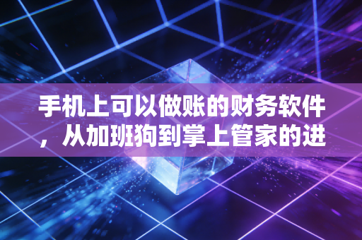 手机上可以做账的财务软件,从加班狗到掌上管家的进阶之路