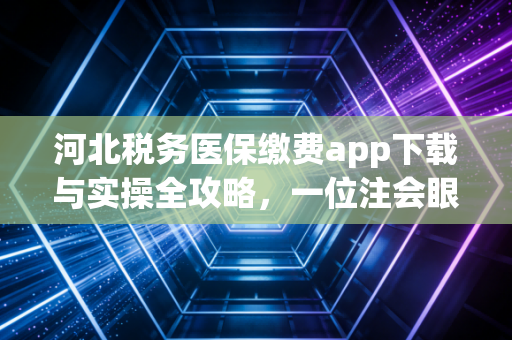 河北税务医保缴费app下载与实操全攻略，一位注会眼中的社保数字化变革