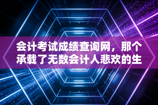会计考试成绩查询网，那个承载了无数会计人悲欢的生死簿