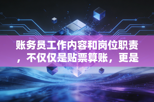 账务员工作内容和岗位职责，不仅仅是贴票算账，更是企业的数字管家