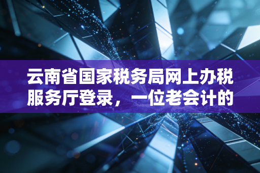 云南省国家税务局网上办税服务厅登录，一位老会计的数字化办税实战指南与深度思考