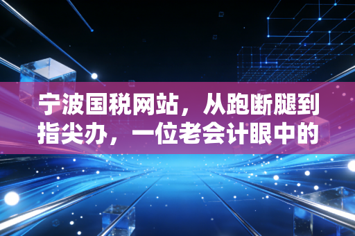 宁波国税网站，从跑断腿到指尖办，一位老会计眼中的数字化办税实战指南