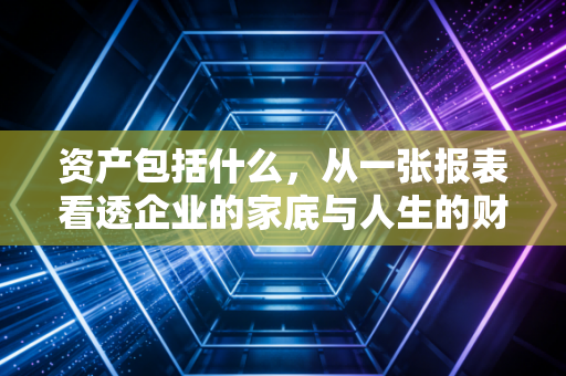 资产包括什么,从一张报表看透企业的家底与人生的财富逻辑