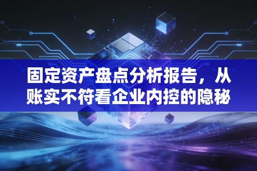 固定资产盘点分析报告,从账实不符看企业内控的隐秘角落