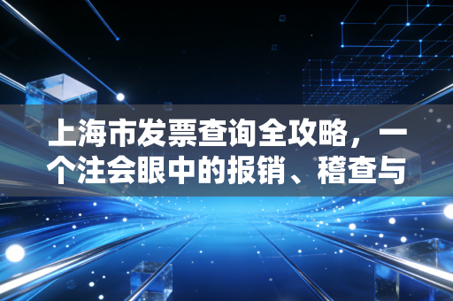 上海市发票查询全攻略，一个注会眼中的报销、稽查与那些不得不说的坑