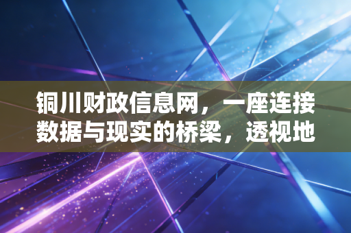 铜川财政信息网,一座连接数据与现实的桥梁,透视地方财政的透明度与机遇