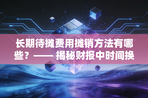 长期待摊费用摊销方法有哪些？—— 揭秘财报中时间换空间的会计艺术