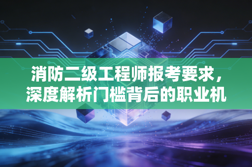 消防二级工程师报考要求，深度解析门槛背后的职业机遇与挑战