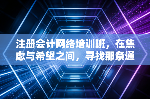 注册会计网络培训班，在焦虑与希望之间，寻找那条通往CPA的捷径