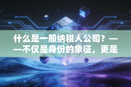 什么是一般纳税人公司?——不仅是身份的象征,更是税务筹划的必修课