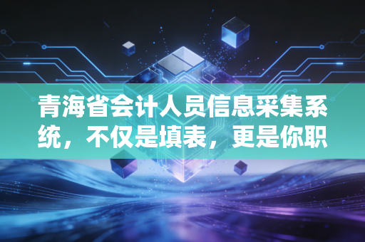 青海省会计人员信息采集系统，不仅是填表，更是你职业生涯的数字身份证