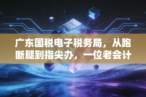 广东国税电子税务局，从跑断腿到指尖办，一位老会计眼中的数字化突围与金税四期展望