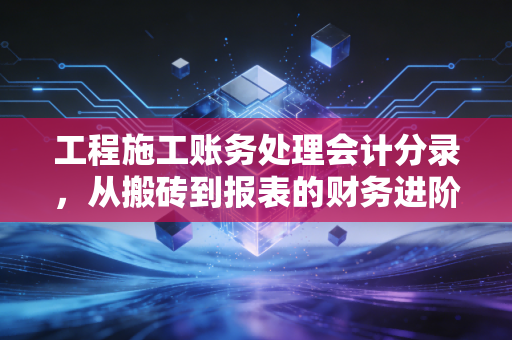 工程施工账务处理会计分录,从搬砖到报表的财务进阶之路
