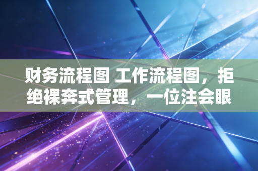 财务流程图 工作流程图，拒绝裸奔式管理，一位注会眼中的流程美学与生存法则