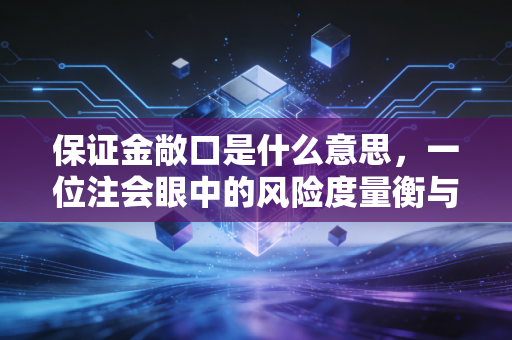 保证金敞口是什么意思,一位注会眼中的风险度量衡与生存法则