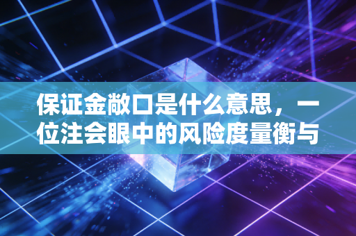 保证金敞口是什么意思，一位注会眼中的风险度量衡与生存法则