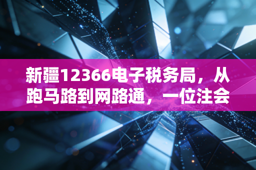 新疆12366电子税务局，从跑马路到网路通，一位注会眼中的税务数字化变革