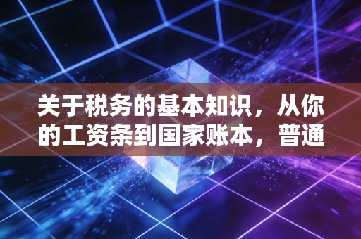 关于税务的基本知识,从你的工资条到国家账本,普通人必须搞懂的生存法则