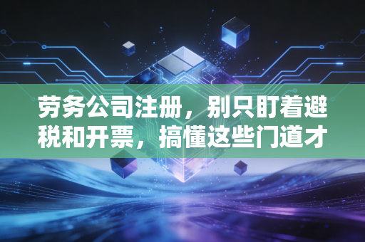 劳务公司注册，别只盯着避税和开票，搞懂这些门道才是保命符