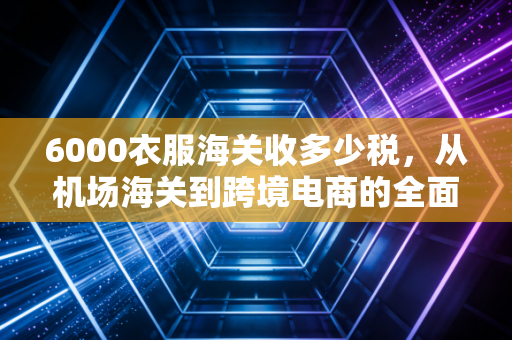 6000衣服海关收多少税,从机场海关到跨境电商的全面税务解析