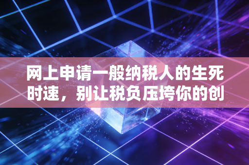 网上申请一般纳税人的生死时速，别让税负压垮你的创业梦——一位注会老兵的真心话